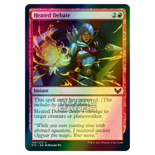 Magic The Gathering - Strixhaven - Heated Debate - 106/275 (Foil)