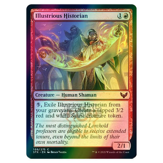 Magic The Gathering - Strixhaven - Illustrious Historian - 109/275 (Foil)