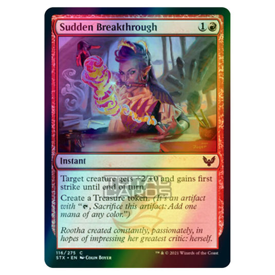 Magic The Gathering - Strixhaven - Sudden Breakthrough - 116/275 (Foil)