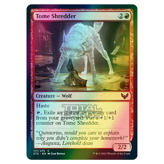 Magic The Gathering - Strixhaven - Tome Shredder - 117/275 (Foil)