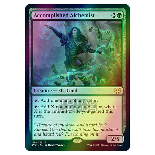 Magic The Gathering - Strixhaven - Accomplished Alchemist - 119/275 (Foil)