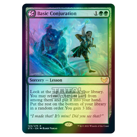 Magic The Gathering - Strixhaven - Basic Conjuration - 120/275 (Foil)