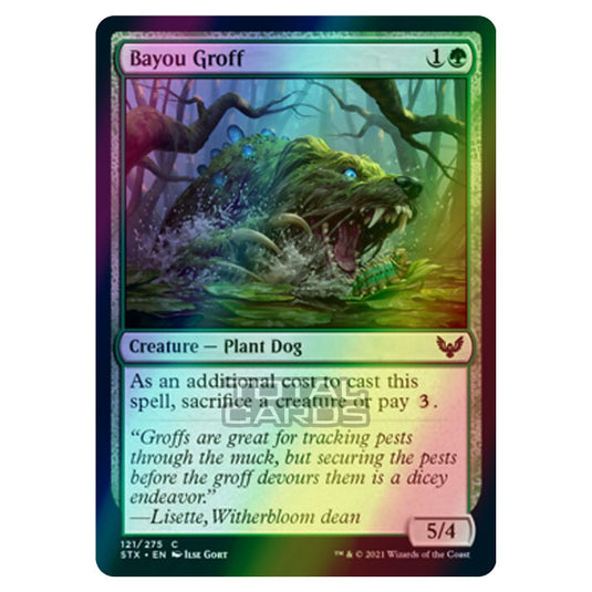 Magic The Gathering - Strixhaven - Bayou Groff - 121/275 (Foil)