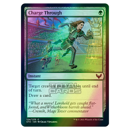 Magic The Gathering - Strixhaven - Charge Through - 124/275 (Foil)