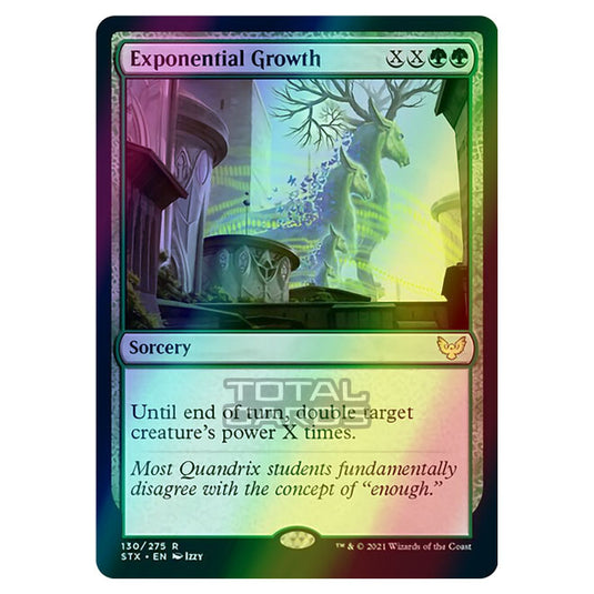 Magic The Gathering - Strixhaven - Exponential Growth - 130/275 (Foil)