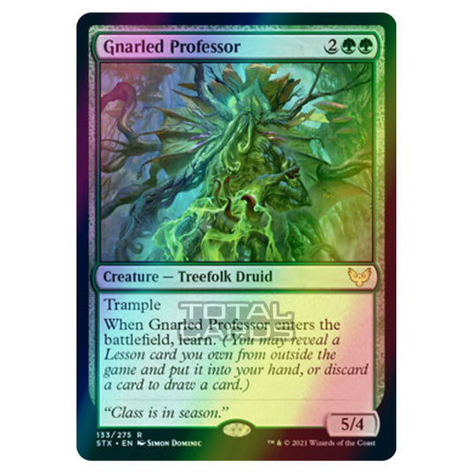 Magic The Gathering - Strixhaven - Gnarled Professor - 133/275 (Foil)