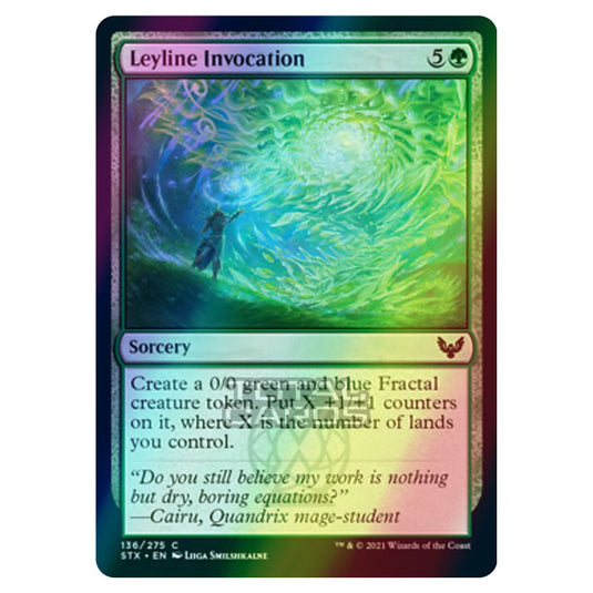 Magic The Gathering - Strixhaven - Leyline Invocation - 136/275 (Foil)