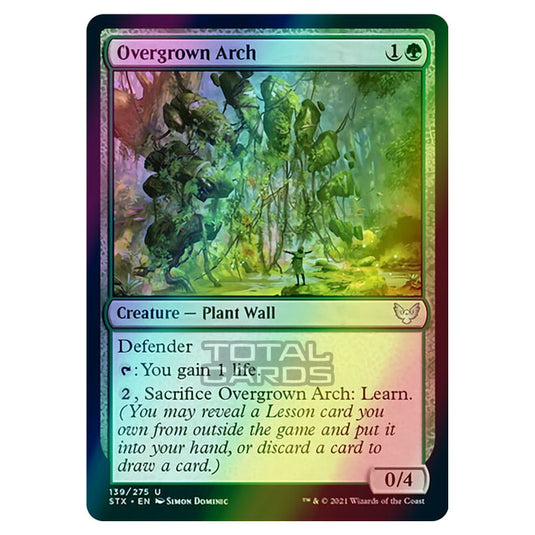 Magic The Gathering - Strixhaven - Overgrown Arch - 139/275 (Foil)