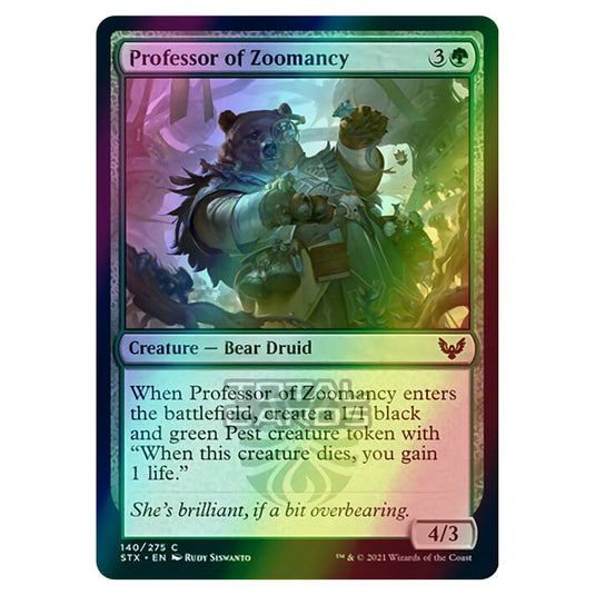 Magic The Gathering - Strixhaven - Professor of Zoomancy - 140/275 (Foil)