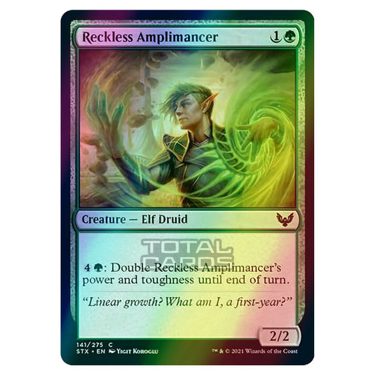 Magic The Gathering - Strixhaven - Reckless Amplimancer - 141/275 (Foil)