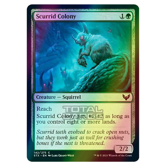 Magic The Gathering - Strixhaven - Scurrid Colony - 142/275 (Foil)