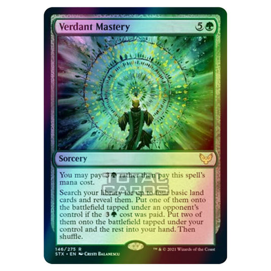 Magic The Gathering - Strixhaven - Verdant Mastery - 146/275 (Foil)