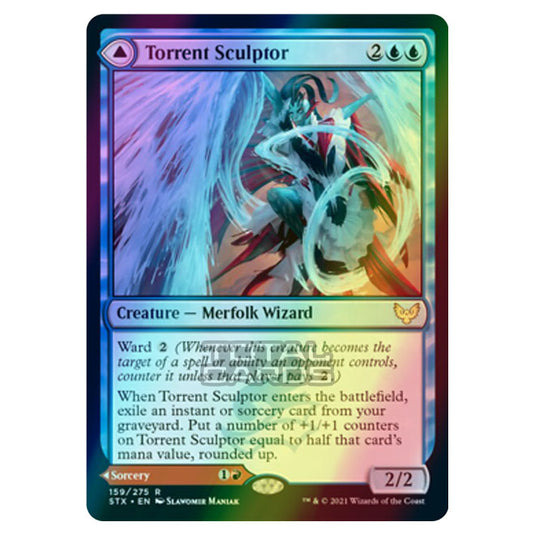 Magic The Gathering - Strixhaven - Torrent Sculptor // Flamethrower Sonata - 159/275 (Foil)