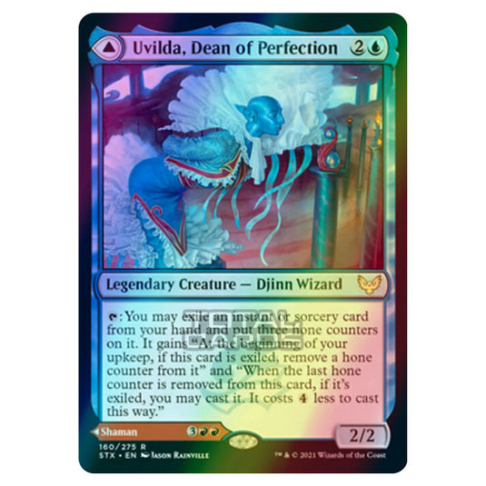 Magic The Gathering - Strixhaven - Uvilda, Dean of Perfection // Nassari, Dean of Expression - 160/275 (Foil)