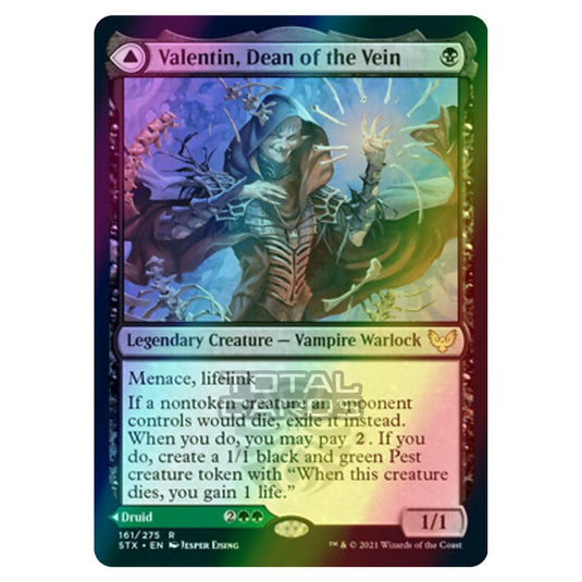 Magic The Gathering - Strixhaven - Valentin, Dean of the Vein // Lisette, Dean of the Root - 161/275 (Foil)