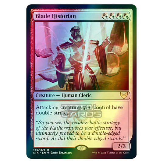 Magic The Gathering - Strixhaven - Blade Historian - 165/275 (Foil)