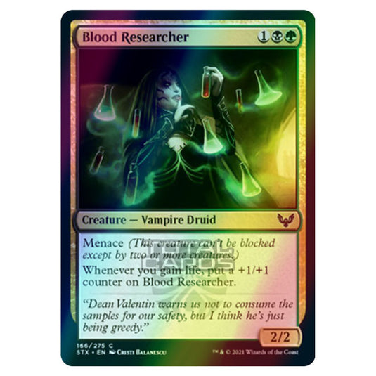 Magic The Gathering - Strixhaven - Blood Researcher - 166/275 (Foil)