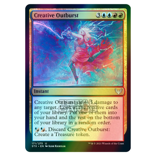 Magic The Gathering - Strixhaven - Creative Outburst - 171/275 (Foil)