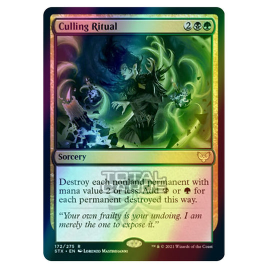 Magic The Gathering - Strixhaven - Culling Ritual - 172/275 (Foil)