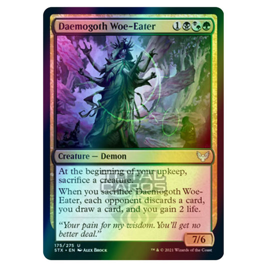 Magic The Gathering - Strixhaven - Daemogoth Woe-Eater - 175/275 (Foil)