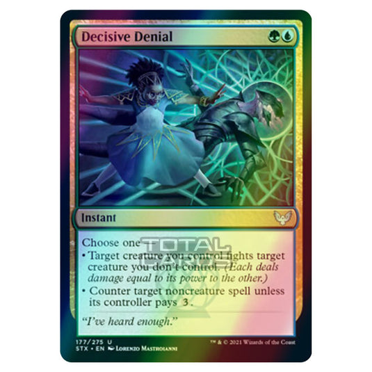 Magic The Gathering - Strixhaven - Decisive Denial - 177/275 (Foil)