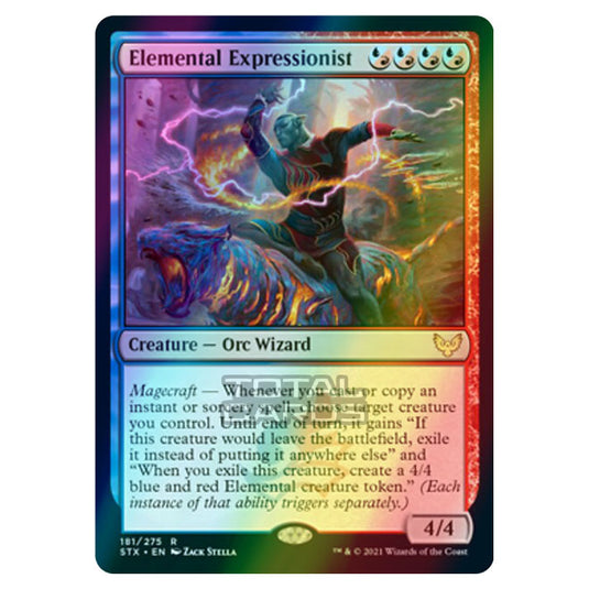 Magic The Gathering - Strixhaven - Elemental Expressionist - 181/275 (Foil)