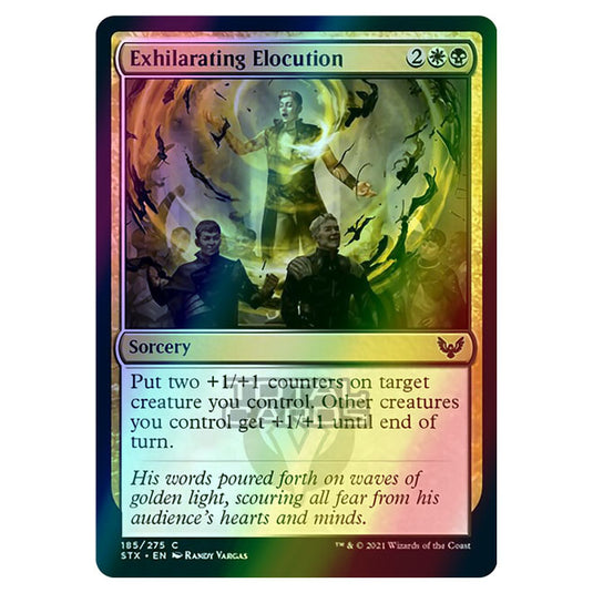 Magic The Gathering - Strixhaven - Exhilarating Elocution - 185/275 (Foil)