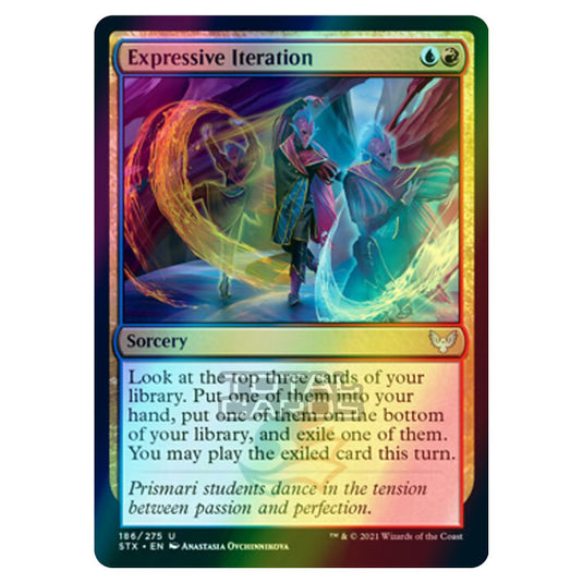 Magic The Gathering - Strixhaven - Expressive Iteration - 186/275 (Foil)