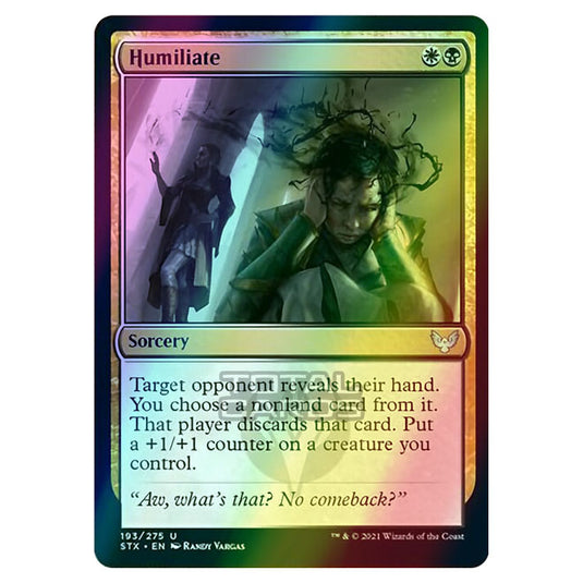 Magic The Gathering - Strixhaven - Humiliate - 193/275 (Foil)