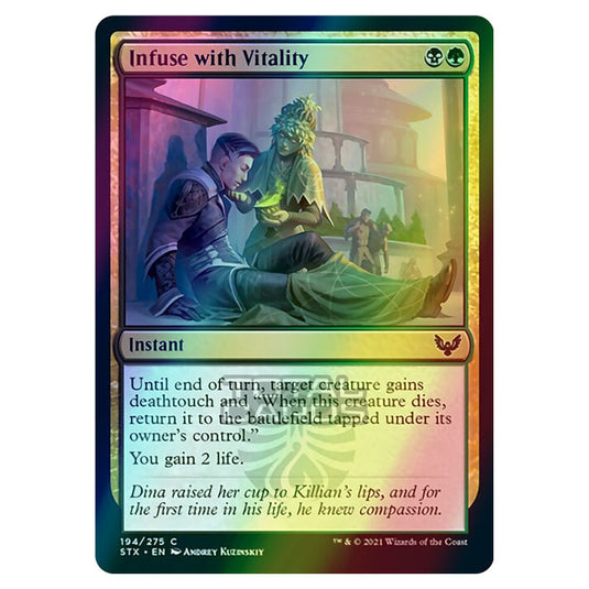 Magic The Gathering - Strixhaven - Infuse with Vitality - 194/275 (Foil)