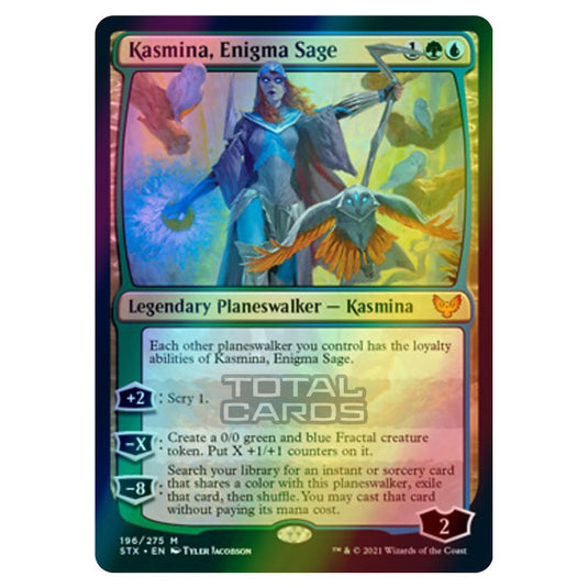 Magic The Gathering - Strixhaven - Kasmina, Enigma Sage - 196/275 (Foil)