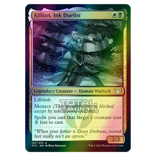 Magic The Gathering - Strixhaven - Killian, Ink Duelist - 197/275 (Foil)