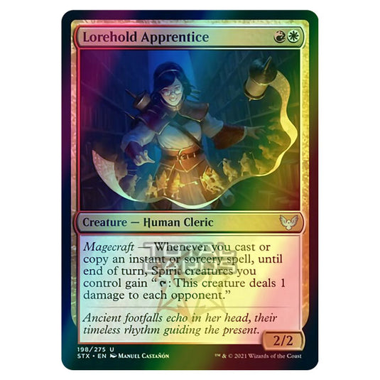 Magic The Gathering - Strixhaven - Lorehold Apprentice - 198/275 (Foil)