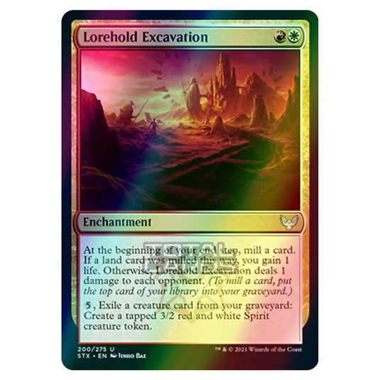 Magic The Gathering - Strixhaven - Lorehold Excavation - 200/275 (Foil)