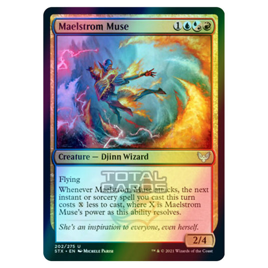 Magic The Gathering - Strixhaven - Maelstrom Muse - 202/275 (Foil)