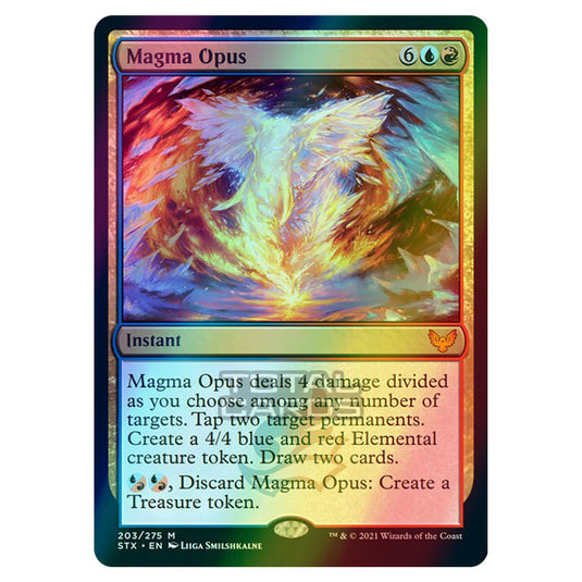 Magic The Gathering - Strixhaven - Magma Opus - 203/275 (Foil)