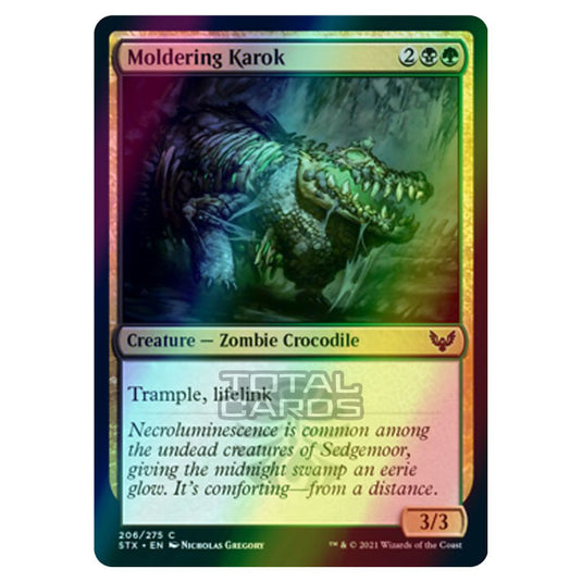 Magic The Gathering - Strixhaven - Moldering Karok - 206/275 (Foil)