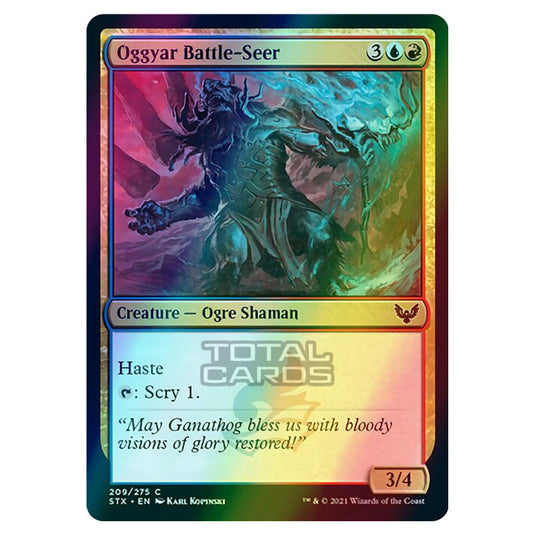 Magic The Gathering - Strixhaven - Oggyar Battle-Seer - 209/275 (Foil)