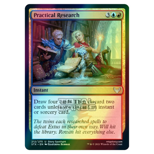 Magic The Gathering - Strixhaven - Practical Research - 212/275 (Foil)