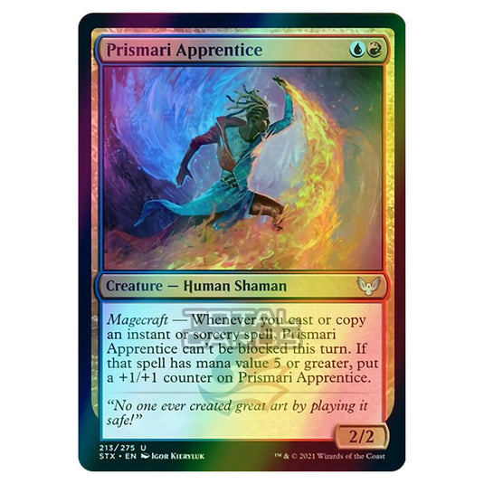 Magic The Gathering - Strixhaven - Prismari Apprentice - 213/275 (Foil)