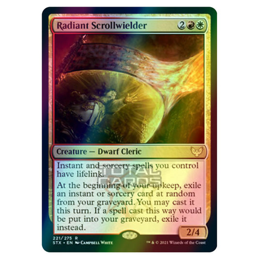 Magic The Gathering - Strixhaven - Radiant Scrollwielder - 221/275 (Foil)