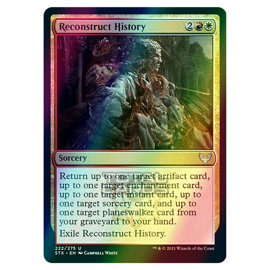 Magic The Gathering - Strixhaven - Reconstruct History - 222/275 (Foil)