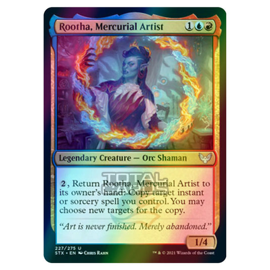 Magic The Gathering - Strixhaven - Rootha, Mercurial Artist - 227/275 (Foil)