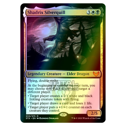 Magic The Gathering - Strixhaven - Shadrix Silverquill - 230/275 (Foil)