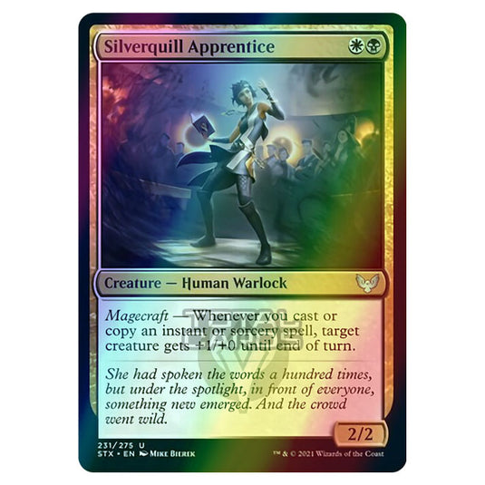 Magic The Gathering - Strixhaven - Silverquill Apprentice - 231/275 (Foil)