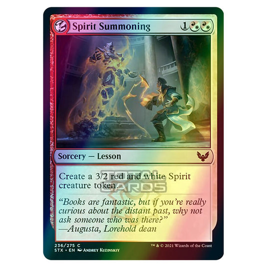 Magic The Gathering - Strixhaven - Spirit Summoning - 236/275 (Foil)