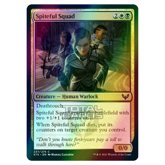 Magic The Gathering - Strixhaven - Spiteful Squad - 237/275 (Foil)