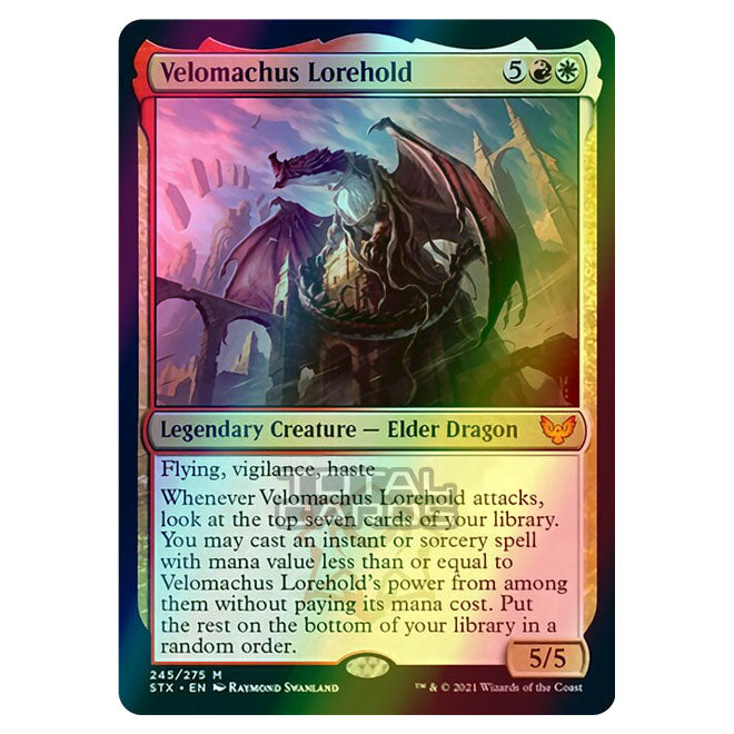 Velomachus Magic The Gathering - Strixhaven - Velomachus Lorehold - 245/275 (Foil