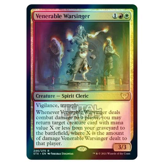 Magic The Gathering - Strixhaven - Venerable Warsinger - 246/275 (Foil)