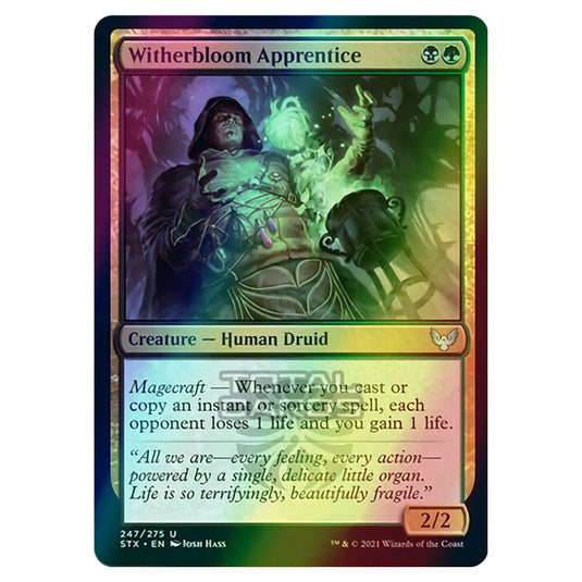 Magic The Gathering - Strixhaven - Witherbloom Apprentice - 247/275 (Foil)